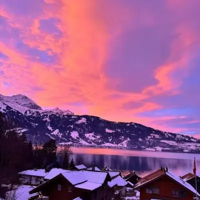 Romantic Alpine Farmhouse with Superview of Lake Near Interlaken
