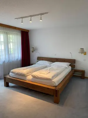 Ein Bett oder Betten in einem Zimmer der Unterkunft Haus Ares