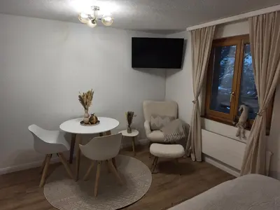 TV/Unterhaltungsangebot in der Unterkunft Apartment Panorama