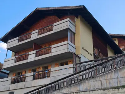 Ein Balkon oder eine Terrasse in der Unterkunft Apartment Panorama