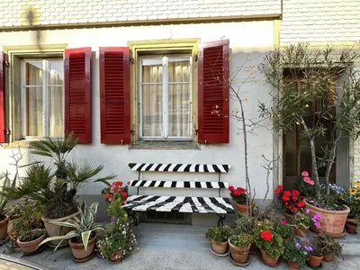 Ein Garten an der Unterkunft Flowerpot Apartment