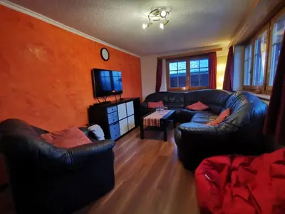 Ein Sitzbereich in der Unterkunft Apartment Sandgrube 2- OG Süd by Interhome