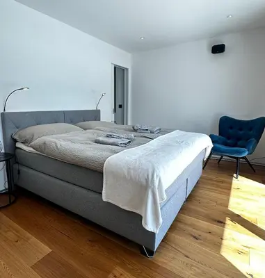 Ein Bett oder Betten in einem Zimmer der Unterkunft Vineyard