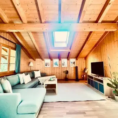 Chalet with Scenic Valley & Mountain Views