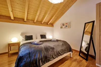 Ein Bett oder Betten in einem Zimmer der Unterkunft Great Location, Spacious, nice views, modern
