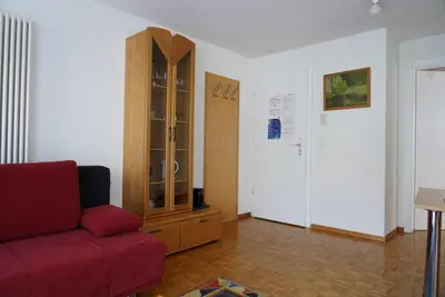 Ein Sitzbereich in der Unterkunft Fee-Rien