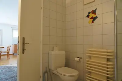 Ein Badezimmer in der Unterkunft Fee-Rien