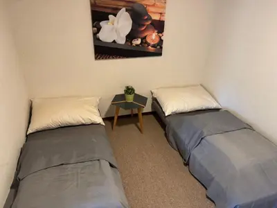 Ein Bett oder Betten in einem Zimmer der Unterkunft Mountain View Lodge