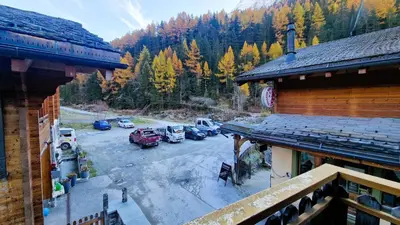 Naturlandschaft in der Nähe des Chalets