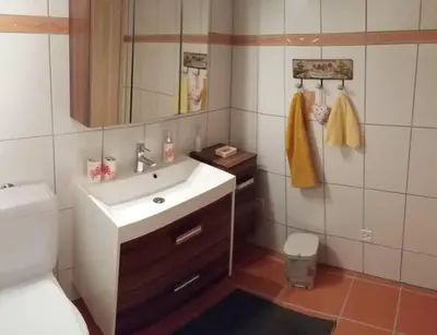 Ein Badezimmer in der Unterkunft Rustico La Stalla di Adele