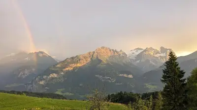 Naturlandschaft in der Nähe der Ferienwohnung