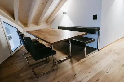 Grundriss der Unterkunft Rothorn- grosse, moderne Dachwohnung mit fantastischer Aussicht
