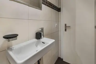 Ein Badezimmer in der Unterkunft Crans-Montana - Appartement ski-in & ski-out, 4 pers