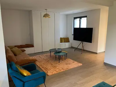 TV/Unterhaltungsangebot in der Unterkunft Suite moderne avec jacuzzi