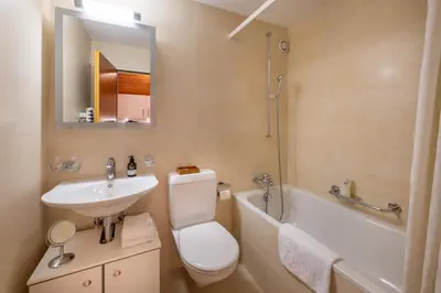 Ein Badezimmer in der Unterkunft Studio PEAK fantastic view