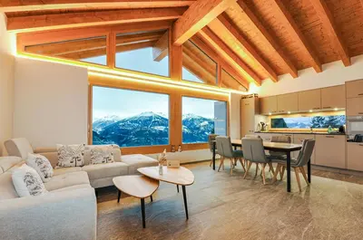 Küche/Küchenzeile in der Unterkunft Chalet 