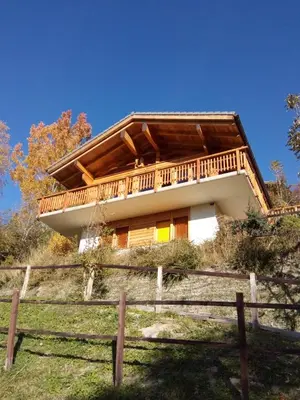 Das Gebäude in dem sich das Chalet befindet