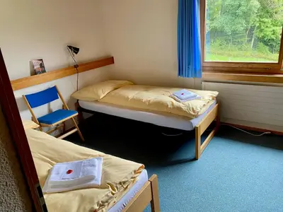 Ein Bett oder Betten in einem Zimmer der Unterkunft Haslibergoase