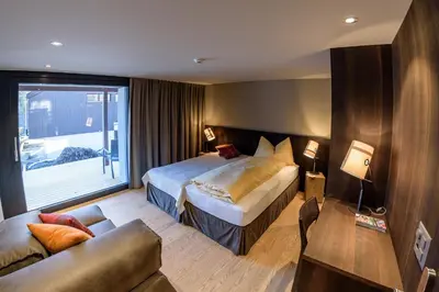 Ein Bett oder Betten in einem Zimmer der Unterkunft Haslibergoase