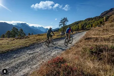 Naturlandschaft in der Nähe des Chalets