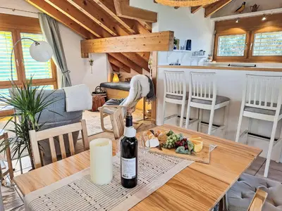 Essen in der Ferienwohnung oder in der Nähe