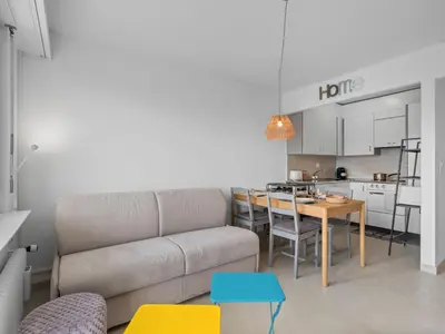 Küche/Küchenzeile in der Unterkunft Apartment La Roseraie B 24 by Interhome