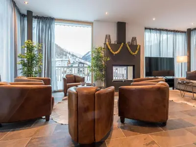 Ein Sitzbereich in der Unterkunft Apartment Montela Pavillon - Holiday Stay by Interhome