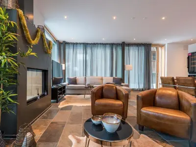 Ein Sitzbereich in der Unterkunft Apartment Montela Pavillon - Holiday Stay by Interhome