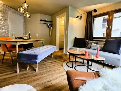 Ein Sitzbereich in der Unterkunft Apartment Achat 4 by Interhome