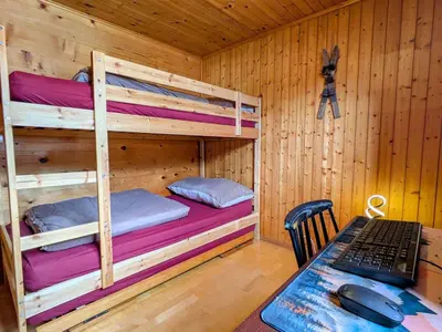 Ein Bett oder Betten in einem Zimmer der Unterkunft Apartment Ember by Interhome