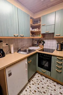 Küche/Küchenzeile in der Unterkunft Apartment Ember by Interhome