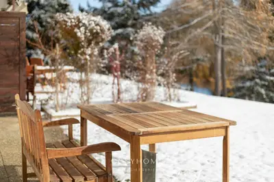 Le Rought l Lac Moubra l Parking l By CosyHome im Winter
