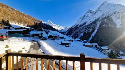 Naturlandschaft in der Nähe des Chalets