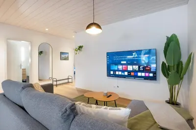 TV/Unterhaltungsangebot in der Unterkunft Modern Alpine Stay with free parking