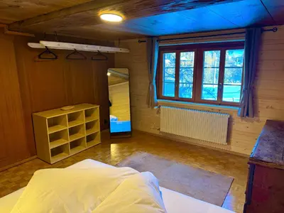 Ein Bett oder Betten in einem Zimmer der Unterkunft Ida`s Hüs