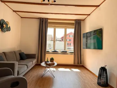 TV/Unterhaltungsangebot in der Unterkunft City Center Apartment 1