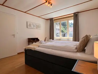 Ein Bett oder Betten in einem Zimmer der Unterkunft City Center Apartment 1