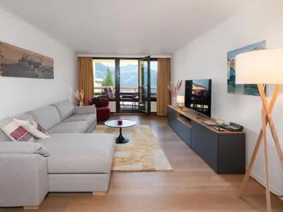TV/Unterhaltungsangebot in der Unterkunft Apartment Wohnung Edelweiss direkt in 4 Sterne Hotel by Interhome