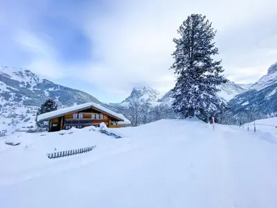 Holiday Home Chalet Simeli by Interhome im Winter