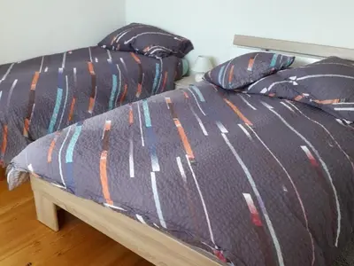 Ein Bett oder Betten in einem Zimmer der Unterkunft Apartment Dent Blanche by Interhome