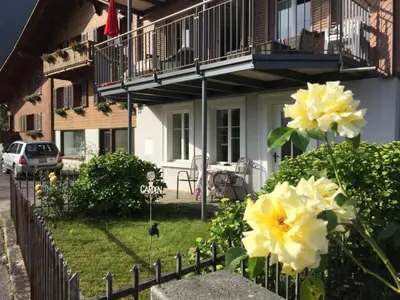 Ein Garten an der Unterkunft Apartment Haus am See by Interhome
