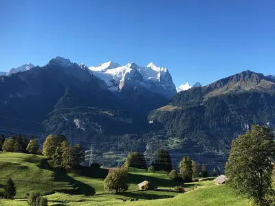 Naturlandschaft in der Nähe des Ferienhauses