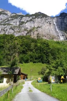 Naturlandschaft in der Nähe des Ferienhauses