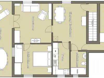 Grundriss der Unterkunft Apartment Bella Vista by Interhome