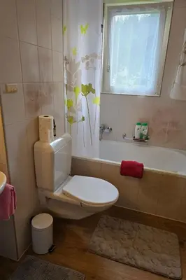 Ein Badezimmer in der Unterkunft Apartment Haus Ahorni by Interhome
