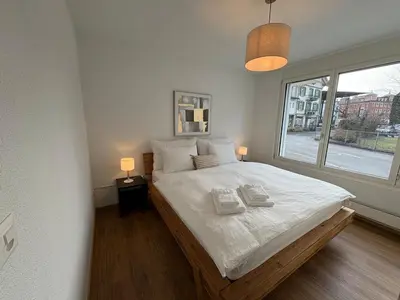 Ein Bett oder Betten in einem Zimmer der Unterkunft Alpine Loft