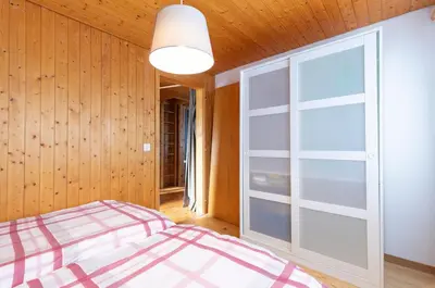 Ein Bett oder Betten in einem Zimmer der Unterkunft Sara