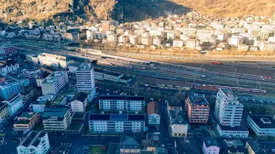 Grundriss der Unterkunft Briger Ferienwohnung direkt in der Stadt Brig