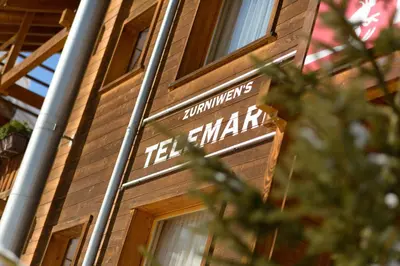 Ein Zertifikat, Auszeichnung, Logo oder anderes Dokument, das in der Unterkunft Telemark ausgestellt ist