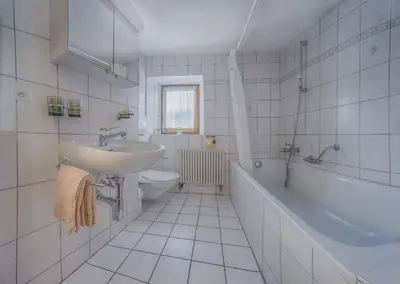 Ein Badezimmer in der Unterkunft Sonnenhügel